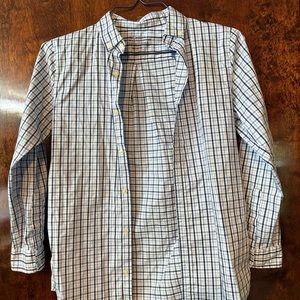 Boys M 12-14 long sleeve button down